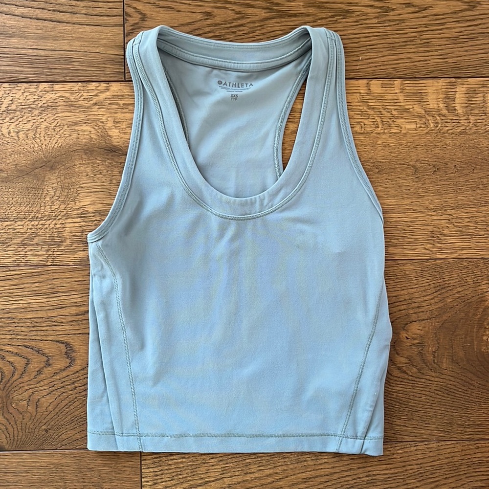 Athleta sports bra/cropped tank XXS